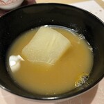 うを徳 - 聖護院蕪の毛蟹出汁椀