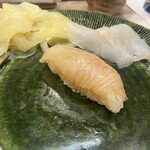 うを徳 - 淡路産星鰈のにぎり