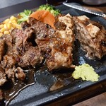 いきなりステーキ - 肉のアップ