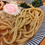 麺家 たけ田 - 麺の感じ