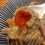 麺家 たけ田 - 崩れ味玉