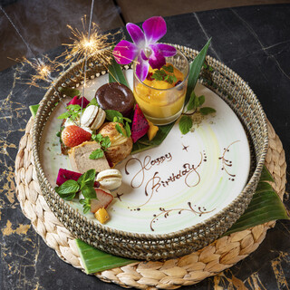 【メッセージプレート】~誕生日、記念日、サプライズ~