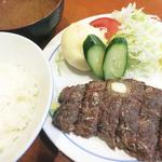 ステーキハウス ふくわか - ビーフステーキランチ＆ポテトサラダ