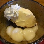 いちょうの木 - アイス白玉