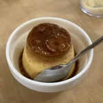 カフェテラス ポンヌフ - セットの手作りプリン