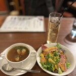 osteria humming bird - デザートセット@638円