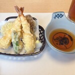 翁寿司 - 天ぷら