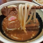 つけソバ いしい - つけ汁だって濃厚で美味しい