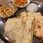 インド・ネパールインド料理 ルンビニ - チーズナンセット