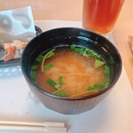 翁寿司 - お味噌汁