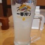 日高屋 - レモンサワー