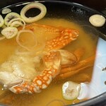 南房総 やまと寿司 - 冷めて澄んだかに汁も美味しい
