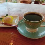 カフェこんぴら - ホットコーヒー・和菓子