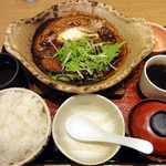 Ootoya - 四元豚ロースの味噌かつ煮定食　890円　2014.3.21