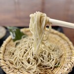 夕づる - 石臼挽き自家製粉(荒い挽きぐるみ)