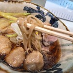 築地薮そば - 鴨南蛮そば
