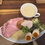 ラーメン家 煌 - 特製鶏つけ麺大盛