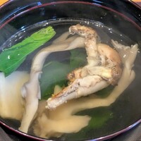 わたべ - 大きな肝が入った肝吸い