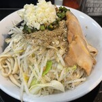 自家製太麺 ドカ盛 マッチョ - 