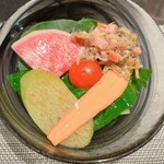 創作鉄板 蔵人 - 箸休めのお野菜たち