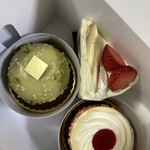 アヴランシュ・ゲネー - 右上から、フレザリア¥680、レ・フィーユ¥720、ピスターシュ¥800