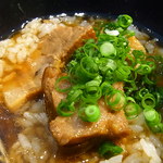 つるまるGee - 20140604の水スペは　角煮的なつけめん