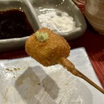 串かつ あーぼん - 胡麻豆腐