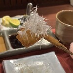 串かつ あーぼん - 伝助アナゴの白髪ねぎのせ