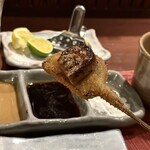 串かつ あーぼん - ナスとフォアグラ