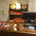 sangria - 会計デスク（2024年12月30日撮影）