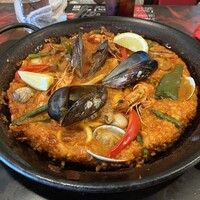 sangria 青山店 - 魚貝のパエリア（2024年12月30日撮影）