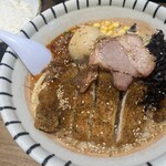 濃口背脂味噌らーめんと餃子 大福帳 - 