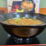 つつみや - かつカレーうどん　930円（税込）　※横からも
