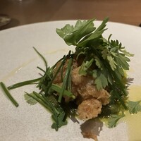 MAIN DINING sereno(THE MARK GRAND HOTEL) - 鱈の白子のフリット