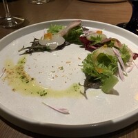 MAIN DINING sereno(THE MARK GRAND HOTEL) - 寒鰤と帆立のインサラータ
