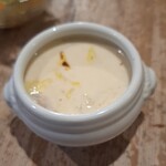 カタネカフェ - スープは白菜とベーコンのクリームスープ