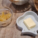 カタネカフェ - バターと自家製ジャム