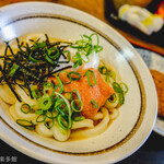 ヨコクラうどん - 温玉明太ぶっかけ