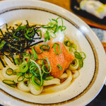 ヨコクラうどん - 温玉明太ぶっかけ