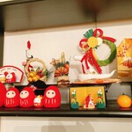 パルファン - お店の新年ディスプレイ