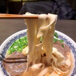 馬子禄 牛肉面 - きしめんのように太い麺がスープに絡んでおいしかったよ