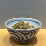 貝だし麺 きた田 - 貝のしぐれ煮ご飯
