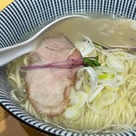 貝だし麺 きた田 - 蛤らぁ麺塩