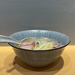 貝だし麺 きた田 - 蛤らぁ麺塩