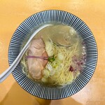 貝だし麺 きた田 - 蛤らぁ麺塩