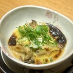 和sai 市林 - 牡蠣と九条葱の白味噌焼き