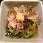 二代目 やっこ - 長茄子の焼き浸し。