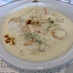 神椿 - 海老と帆立貝柱のグラタン