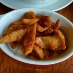 曼荼羅 - トッピングで唐揚げホルモン