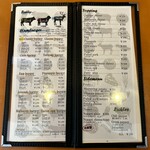 髙橋バーガー - メニュー